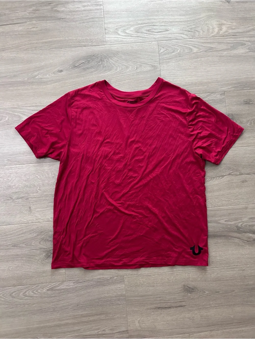 True Religion Red Logo Sleepwear T-Shirt XL